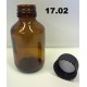 17.02 - Empty glass bottle for chemicals 100 ml