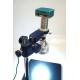 3D Mikroskop s FullHD kamerou a led osvětlením - uchycení na stojanu