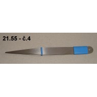 21.55 - Forceps extra hard - no. 4 - length 12 cm