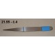 21.55 - Tweezers extra hard - no. 4 - length 12 cm