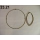 23.21 - Light frame net diameter 32 cm (for net bag diameter 35 cm)