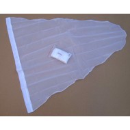 24.14 - Net bag diameter 50 cm, long - 90 cm - white