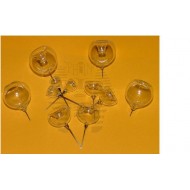 Glass fumigant holders ( close ) - diameter 15 mm
