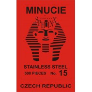	 Minutens white (stainles steel) - size 0,15 mm, length 12 mm