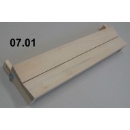 Adjustable boards - span 8 cm, length 40 cm, groove 0 -12 mm