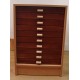 06.80 - Cabinet 10 ( botton part ) for 10 drawers 40x50 ( without drawers )