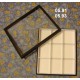 05.91 - Entomologická krabice 31,5x38x5,4 cm - SKLENĚNÉ VÍKO pro UNIT SYSTÉM - PLAST - černá