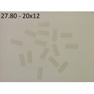 27.80 - Glue boards - transparent 20x12