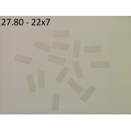 27.80 - Glue boards - transparent 22x7