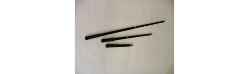 Telescopic handles, folded length 43 cm