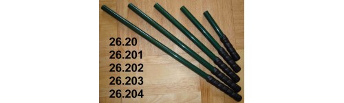 One-piece handles with M6 screw One-piece handles with M6 screw