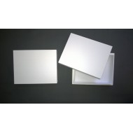 05.57 - Entomological box 30x40x5,4 cm without filling for CARTON UNIT SYSTEM, full lid - white