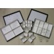 05.58 - Entomological box 40x50x5,4 cm without filling for CARTON UNIT SYSTEM, full lid - green