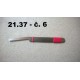 21.37 - Tweezers soft - no. 6 - length 12 cm