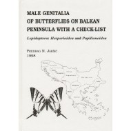 Jakšič P. N., 1998: Male genitalia of butterflies on Balkan peninsula with a check-list. 115 plates, 152 pp.