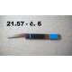 21.57 - Tweezers extra hard - no. 6 - length 12 cm