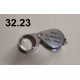 32.23 - Magnifiers - magnification 20x, lens diameter 12 mm