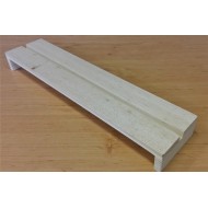 07.611 - SETTING BOARDS - SPAN 4 CM, LENGTH 35 CM, GROOVE 4 MM BALSA