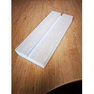 07.52 - Plastazote setting boards with balsa - span 8 cm, length 30 cm, groove 8 mm