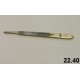 22.40 - Stainless steel surgical scalpel handle no. 4