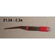 21.34 - Tweezers soft - no. 3A - length 12 cm