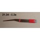 21.34 - Forceps soft - no. 3A - length 12 cm