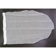 24.24 - Large net bag made of very fine fabric - diameter 50 cm - bag depth - 120 cm - WHITE