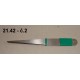 21.42 - Tweezers hard - no. 2 - length 10 cm