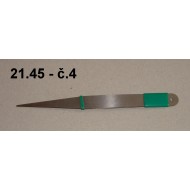 21.45 - Forceps hard - no. 4 - length 12 cm