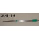 21.46 - Tweezers hard - no. 5 - length 15 cm