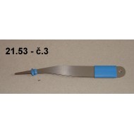 21.53 - Forceps extra hard - no. 3 - length 10 cm