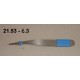 21.53 - Tweezers extra hard - no. 3 - length 10 cm