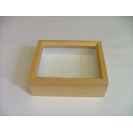 06.10 - Wooden box NATURAL ALDER 15x18x6 cm