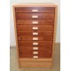 06.90 - Cabinet 10, partie basse (30x40), aulne naturel