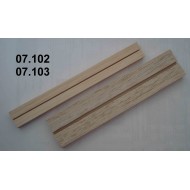 Setting boards micro - span 23 mm, length 200 mm, groove 1 mm 