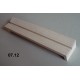 07.12 - Etaloir (balsa) - largeur 6cm, longueur 30cm, fente 6mm BALSA