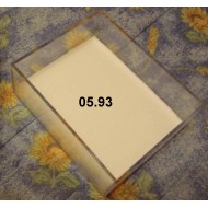 05.93 - Plastic Unit trays - 1/9 size (11,8 x 9,6 x 4,5 cm)