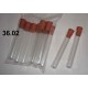 36.02 - Glass tubes diameter 14/15x90 mm