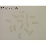 27.80 - Glue boards - transparent 20x6