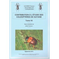 Tourolt J., 2013: Contribution a létude des coléoptéres de Guyane