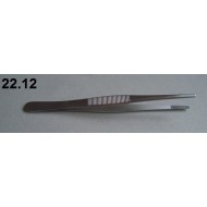 22.12 - Hard forceps - straight, length 14,5 cm