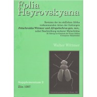 Wittmer W., 1997: Revision der Pelochroides Wittmer und Afropelochrus gen. nov.
